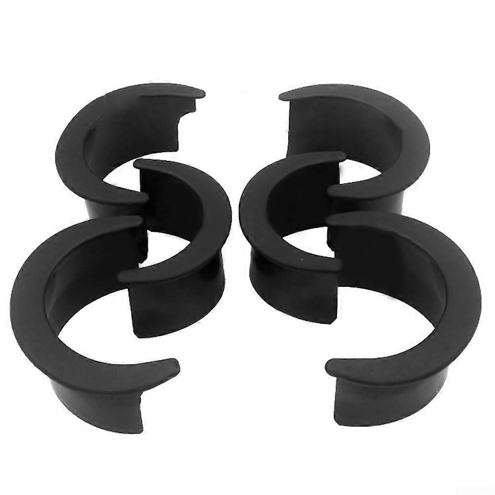 6Pcs Pool Table Pocket Liners Set Durable Rubber Billiard Table Liners Easy Installation