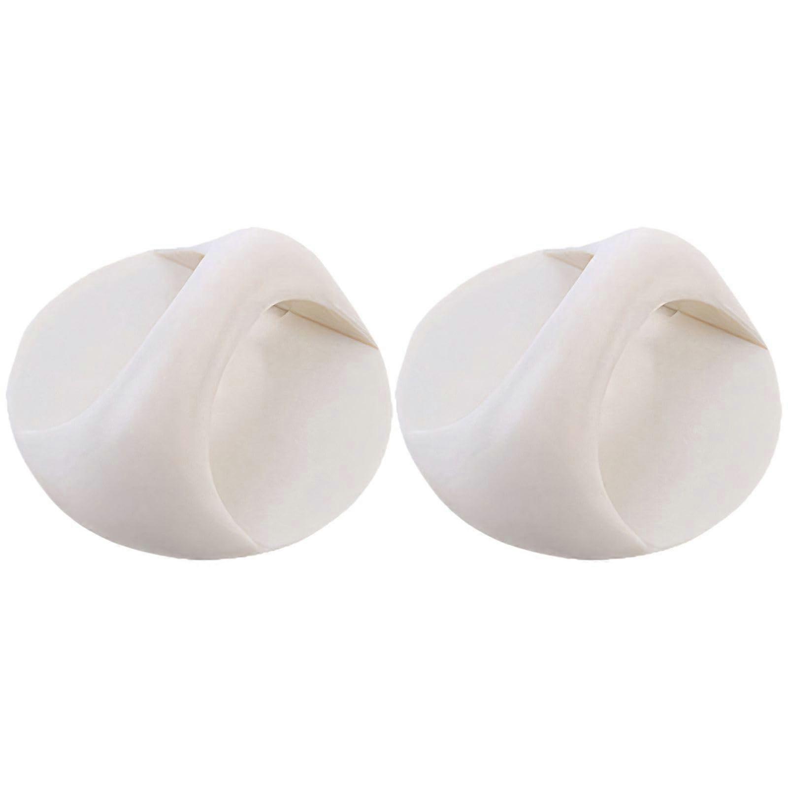 Self Adhesive Cabinet Handle with Strong Grip, No Drill Door Pull for Flat Surfaces, White