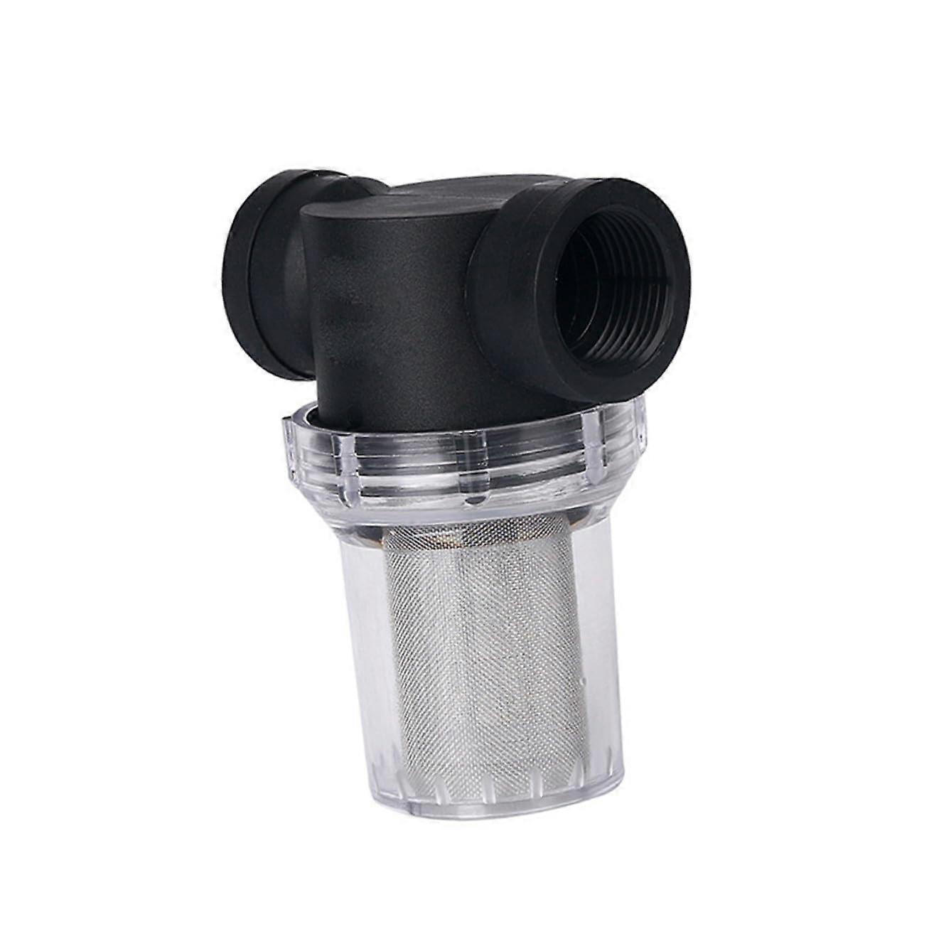 Faucet Water Filter Leakproof PVC Tap Purifier for Rust Sand Algae Removal Detachable Easy Clean