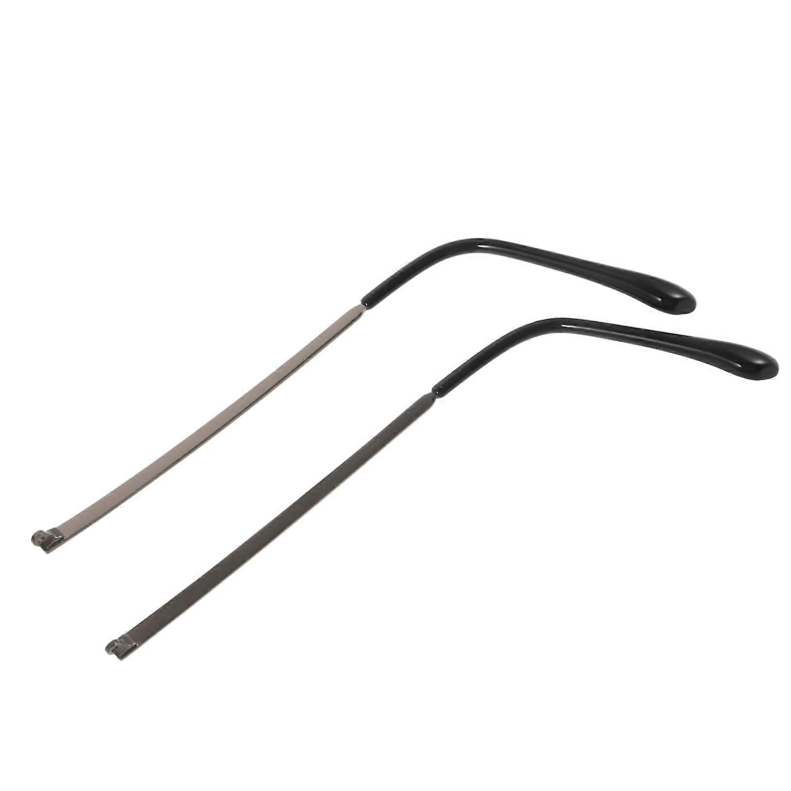 Durable Eyeglass Replacement Arms with Temple Tips for Glasses and Sunglasses Black