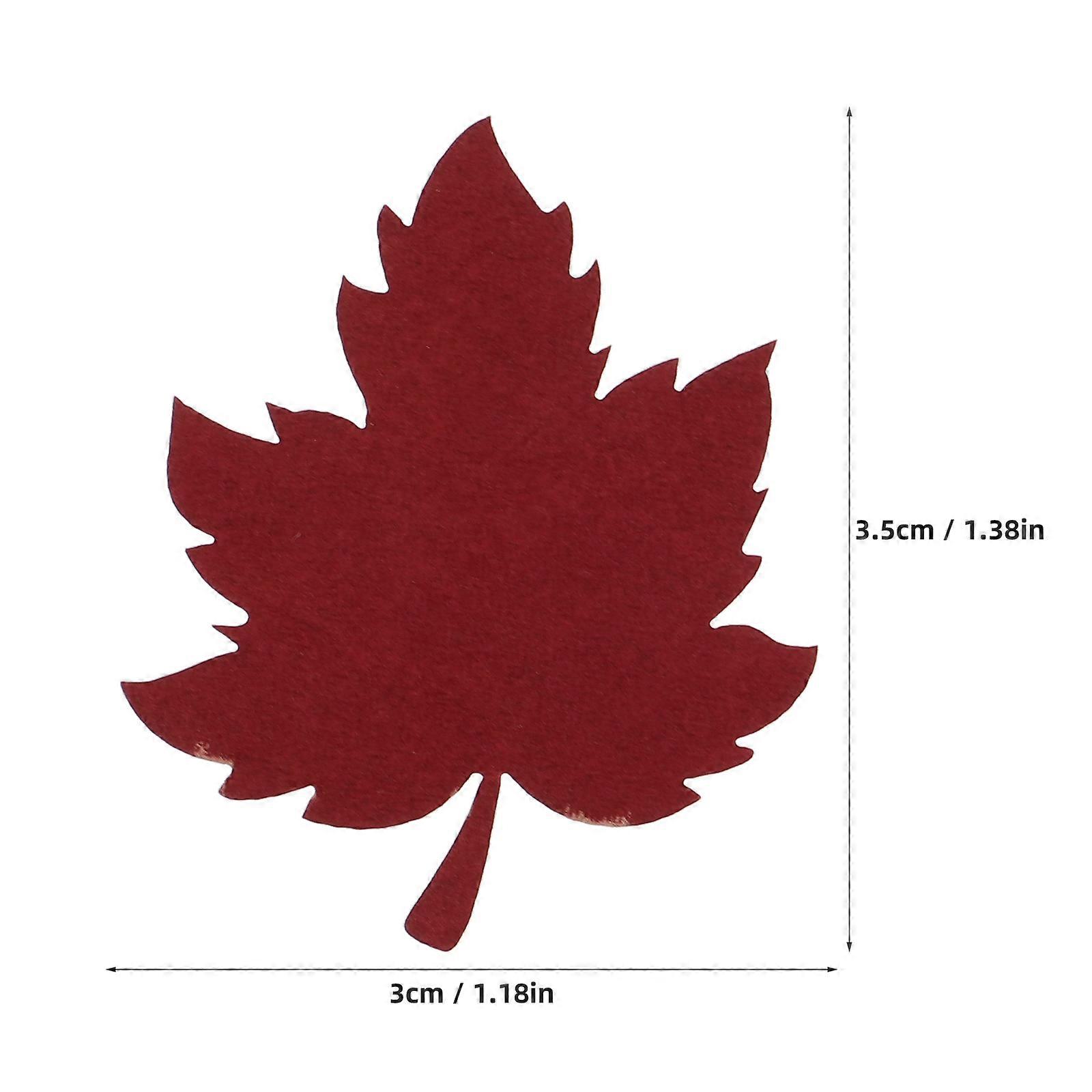 Maple Leaf Thanksgiving Confetti Paper Decor for 100Pcs Throwing Props