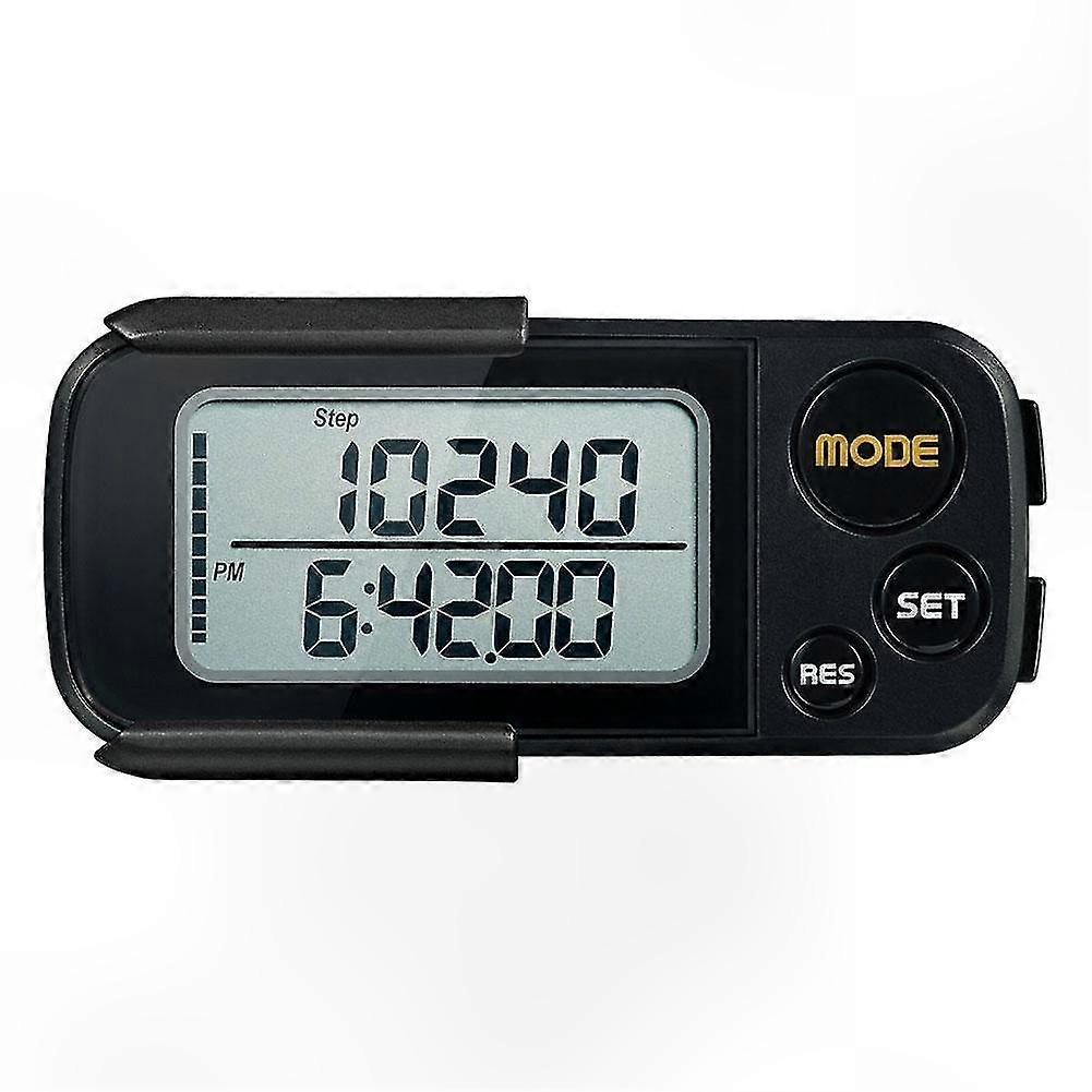 3D Motion Tracker Pedometer with Clip for Walking