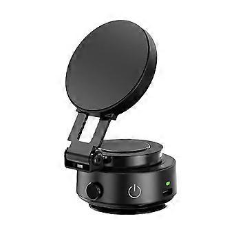 Magnetic Phone Holder with 360° Rotation and Vacuum Secure Mount for Car and Desk, 1pc