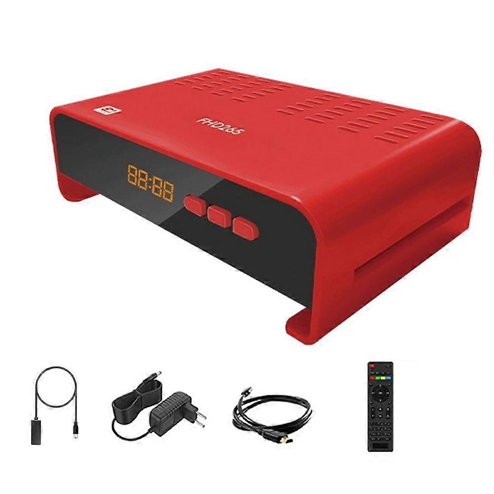 H.265 DVB-S2 Full HD Digital Terrestrial TV Decoder CAS 1080P Mini Decoding EPG Set Top Box EU Plug