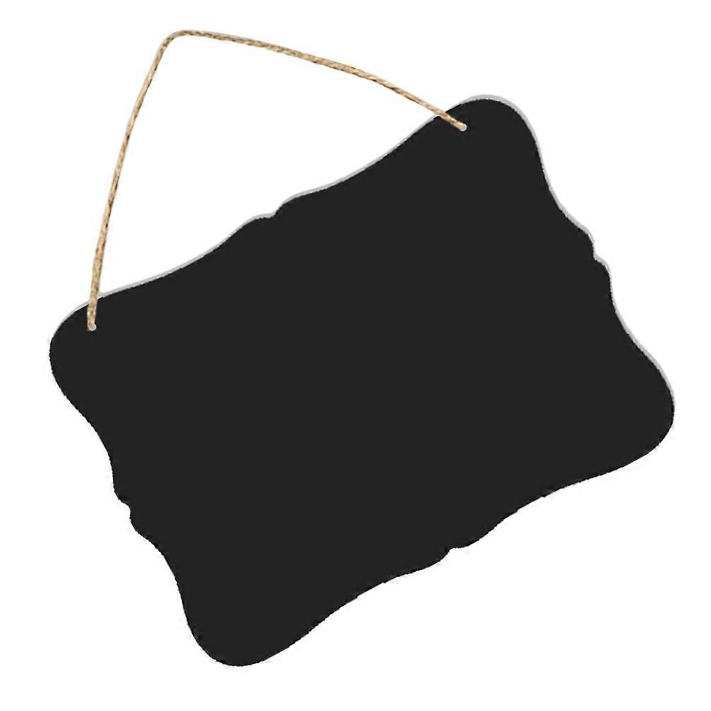 Chalkboard Sign Double-Sided Blackboard for Writing Messages with Hanging String