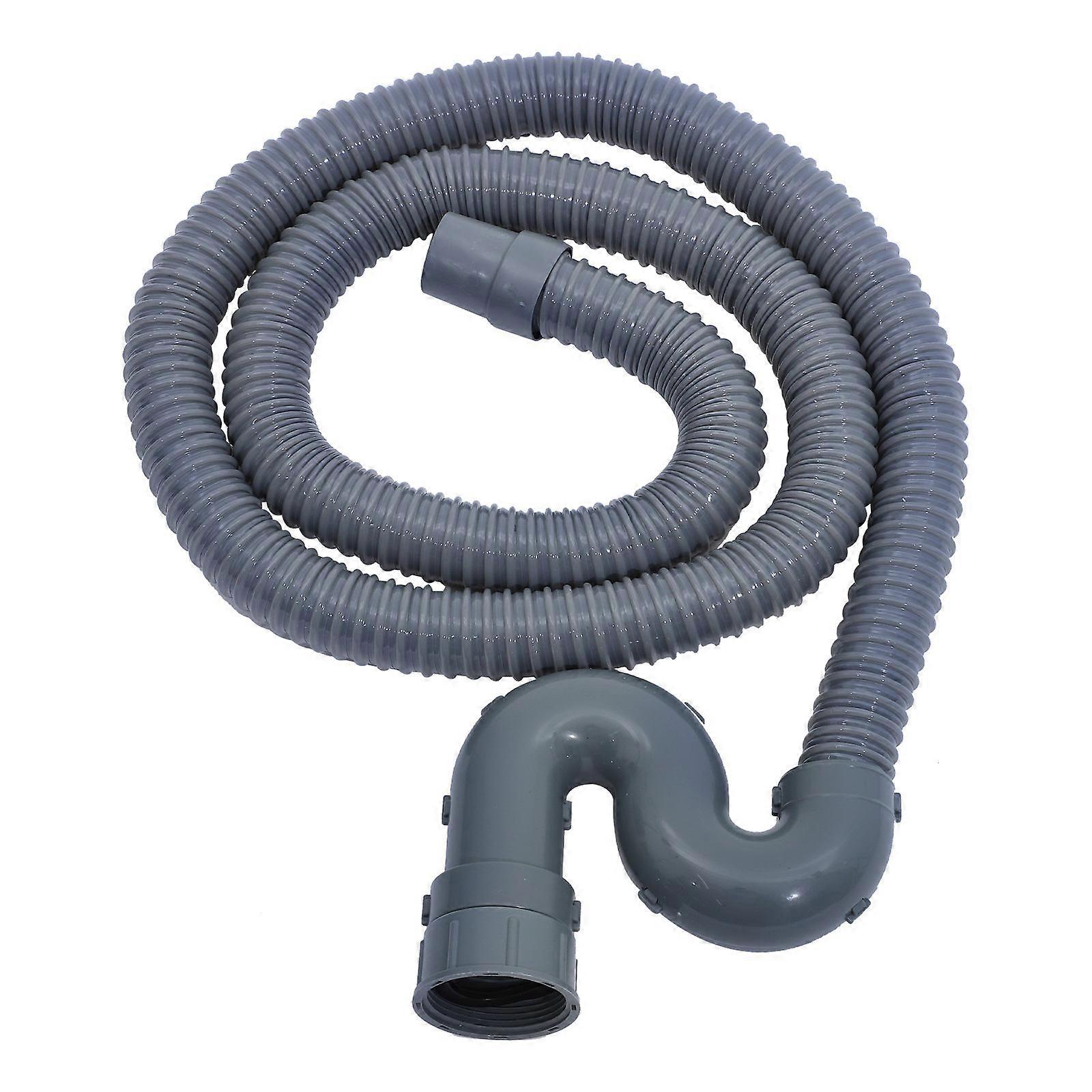 Drainage Pipe Dishwasher Drain Hose For Bathroom Use PP Material Easy Installation 1Set
