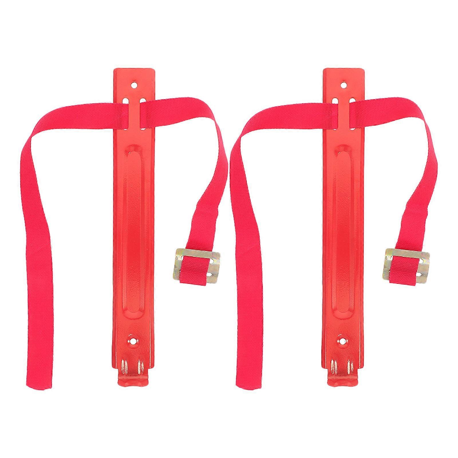 Fire Extinguisher Wall Bracket Universal Heavy-Duty Iron Mount for 10Pcs