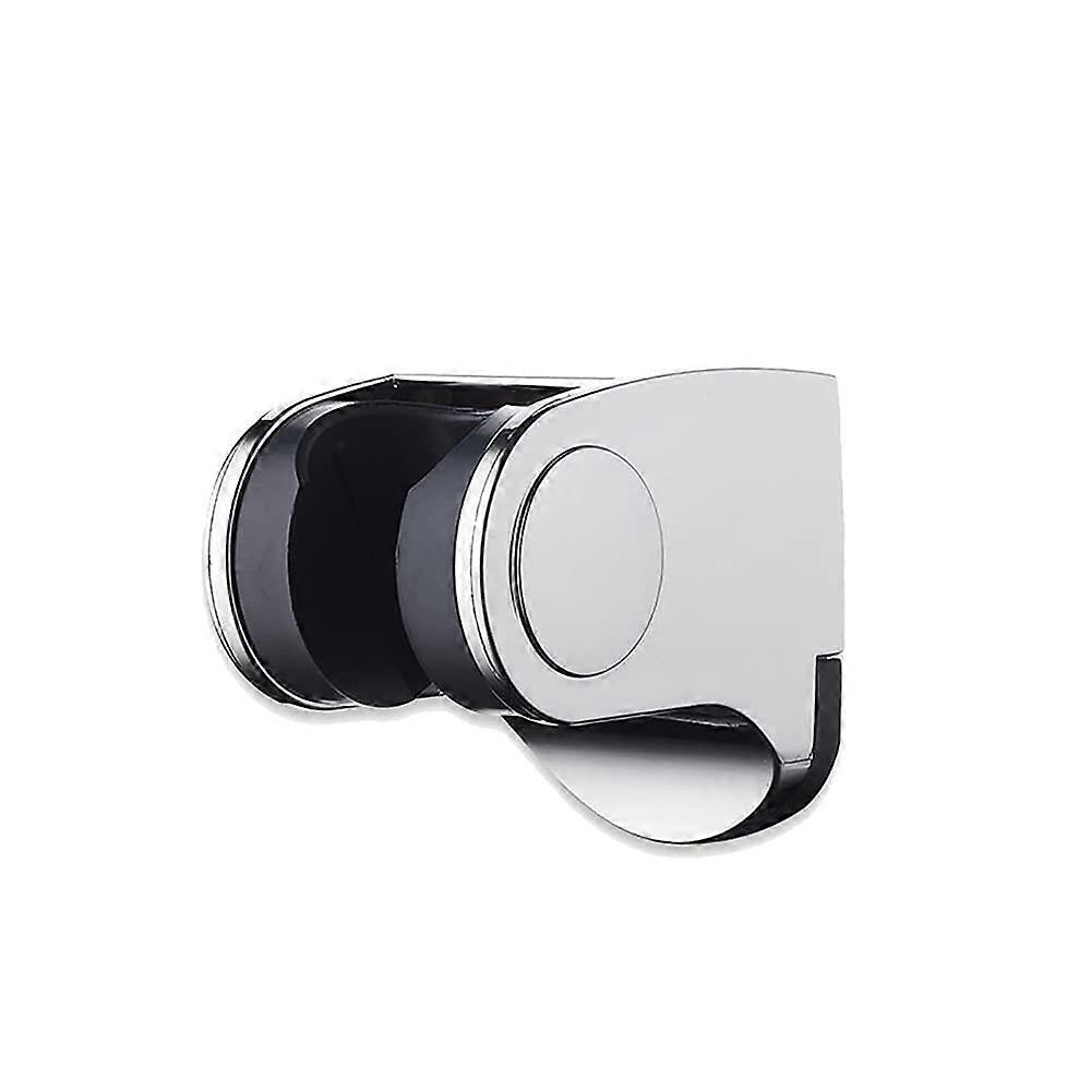 Chrome Wall Mounted Adjustable Shower Head Holder Bracket with Adjustable Shower Angle for Bathroom