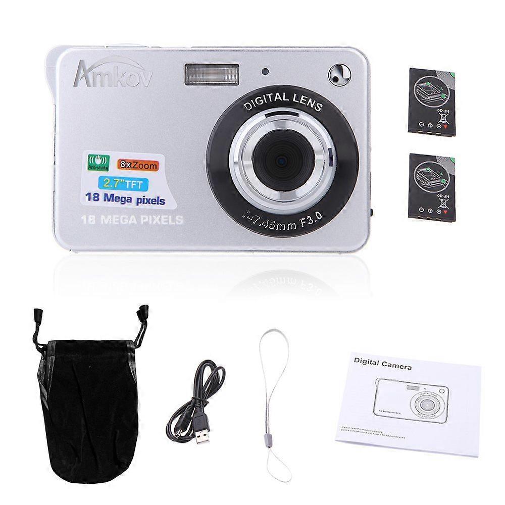 Compact HD Digital Camera Video Camcorder 18MP 2.7