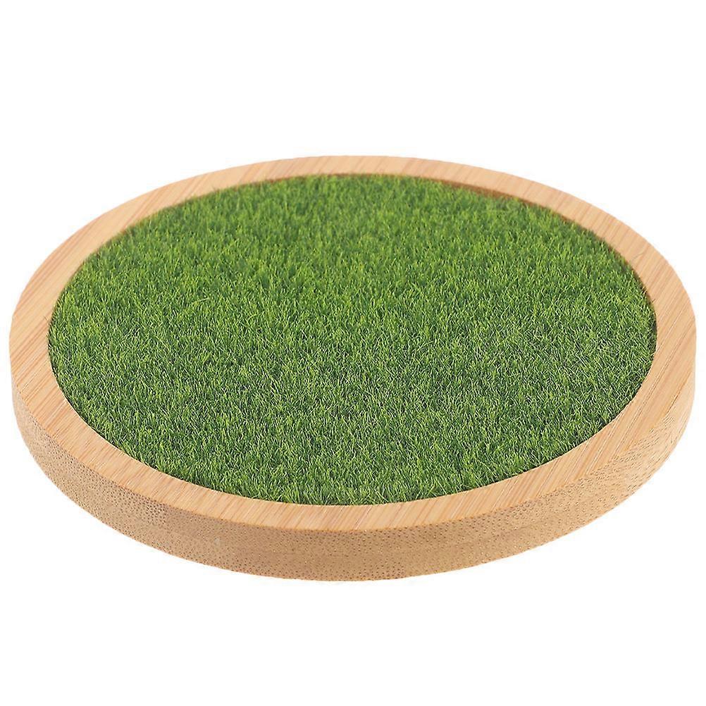 Items Riser Grass Riser Stand Wood Display Stand for Home Use