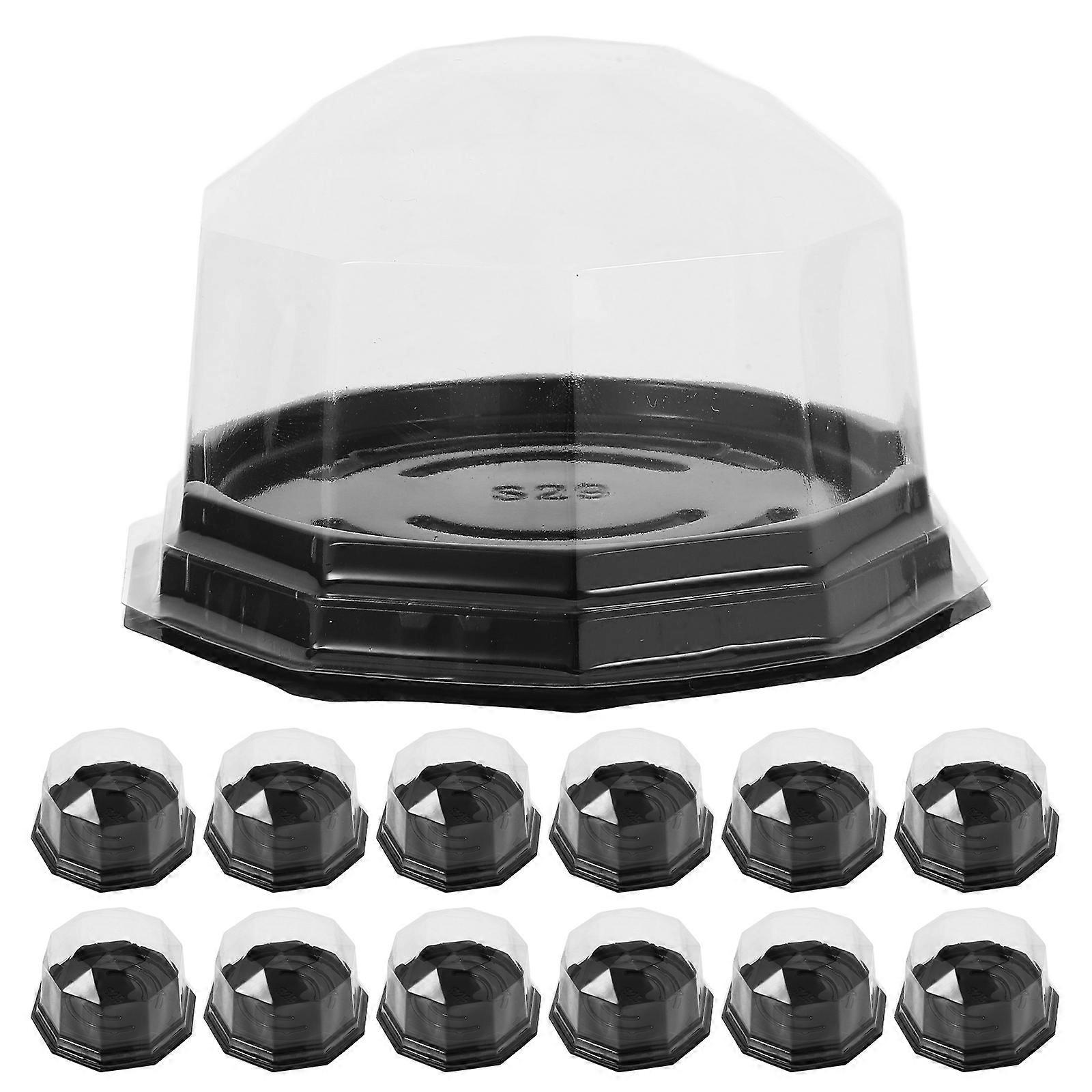 Polygonal Cheese with Lids for Storage Use 100Pcs Boxes
