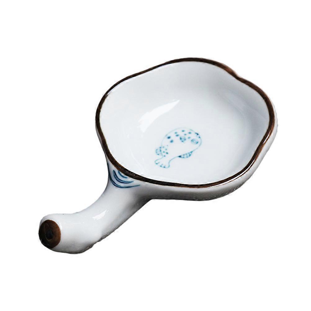 Ceramic Ink Dish Assorted Dish for Storage Use 1Pcs