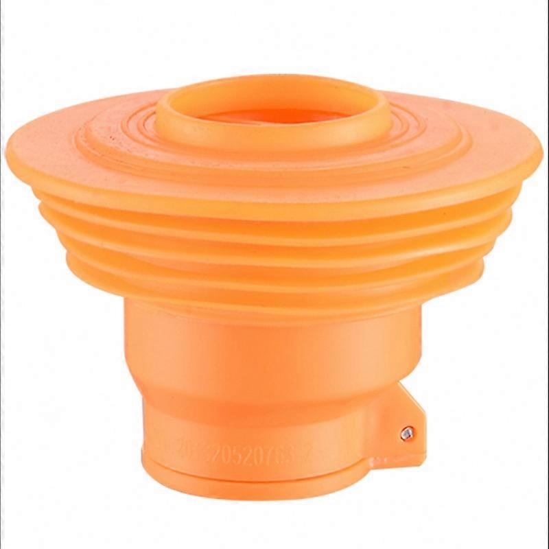 Washing Machine Drain Pipe Backflow Preventer, 75mm Silicone Odor-Blocking Trap Seal
