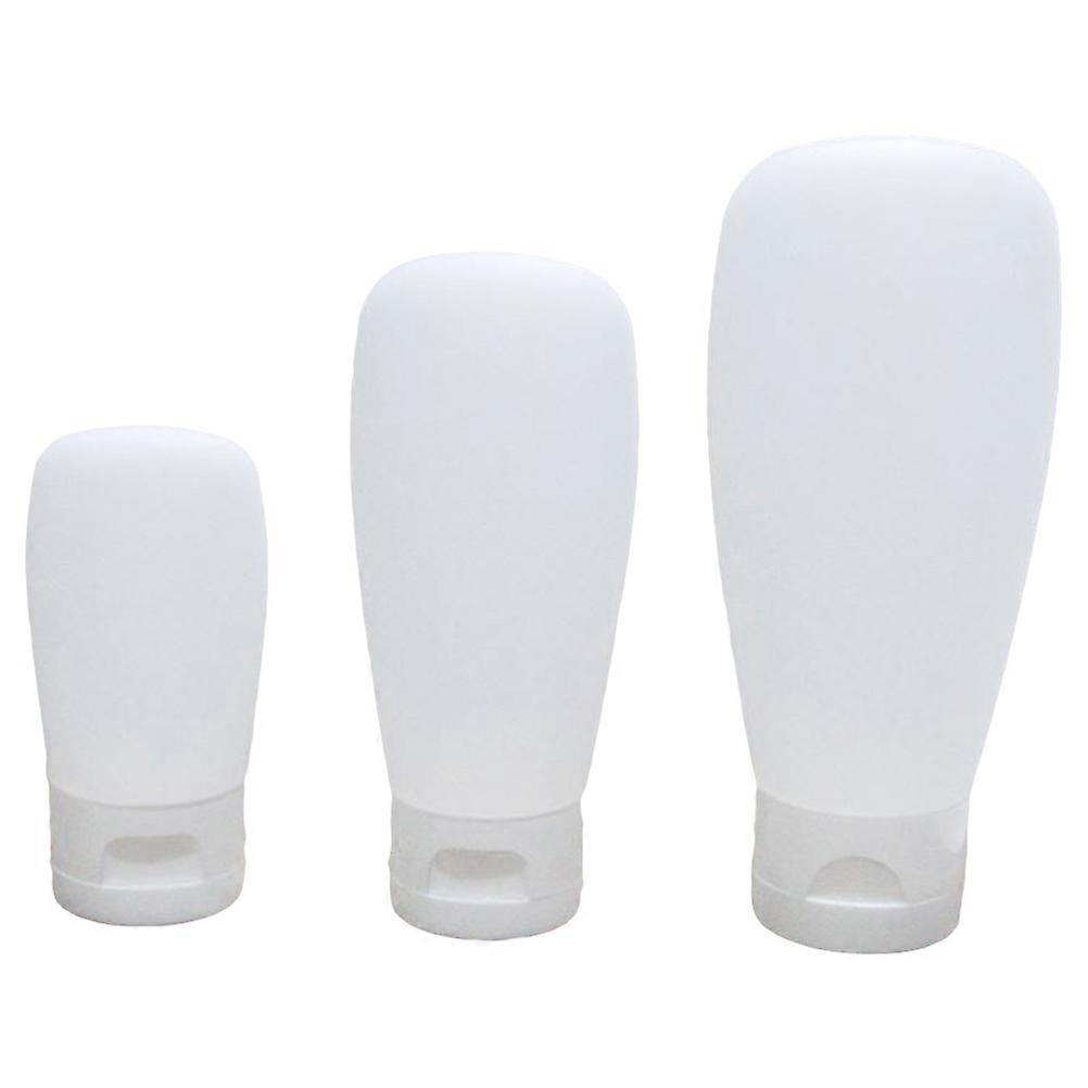 Lotion Bottles Silicone Empty Subpackaging Bottle for Storage 3Pcs Set
