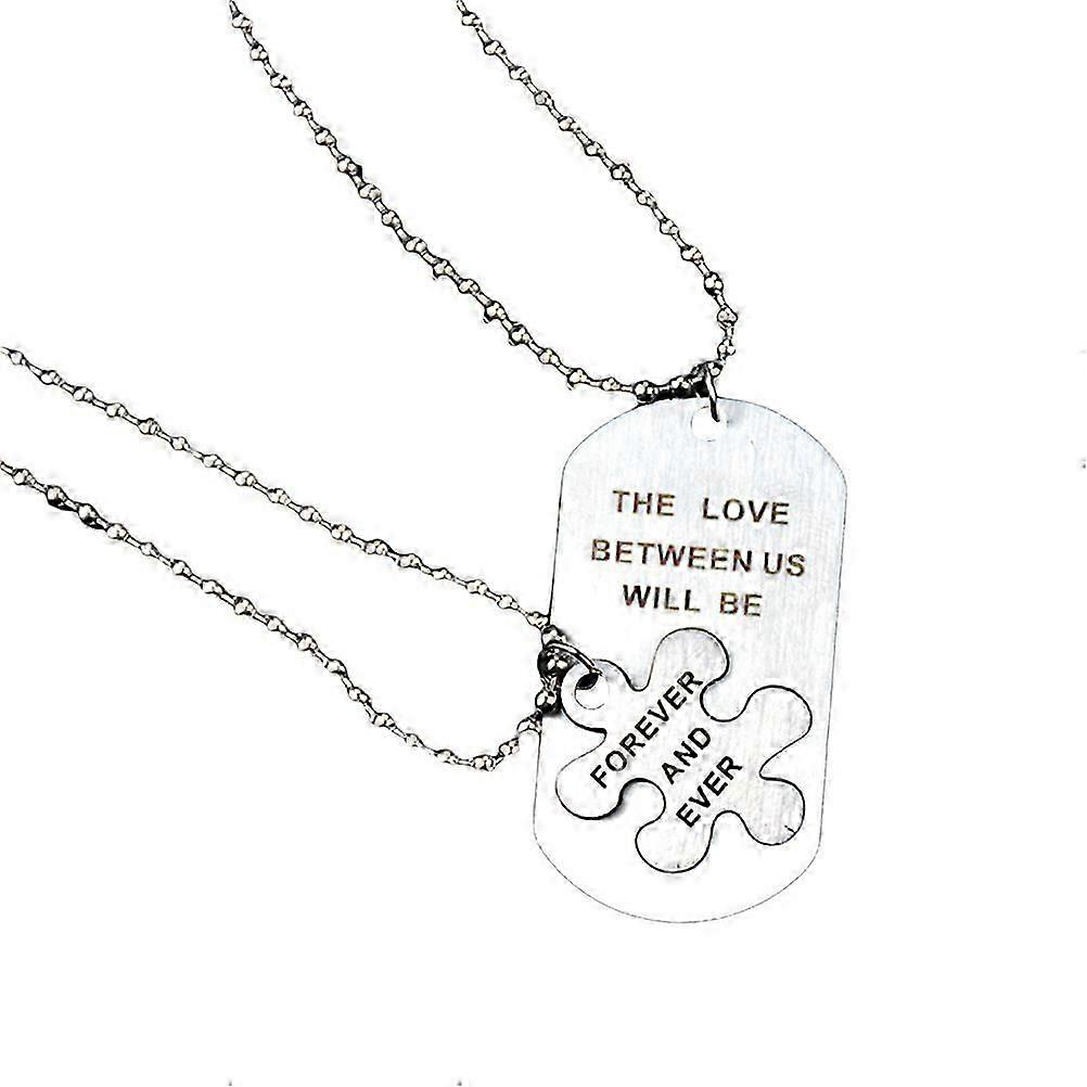Couple Necklace Set for Couples Love Will Be