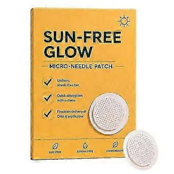 Hydrating Formula Sun Free Glow Tanning Patches - 7 Pcs/Box, Sunless Bronzing Stickers for Face & Body Y