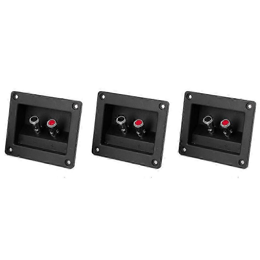 6Pcs Speaker Box Push Spring Type Binding Post Terminal Connector AF