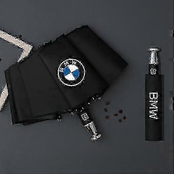 Auto Open 10-Bone Umbrella with Enhanced Windproof Design, Suitable for All Weather Conditions