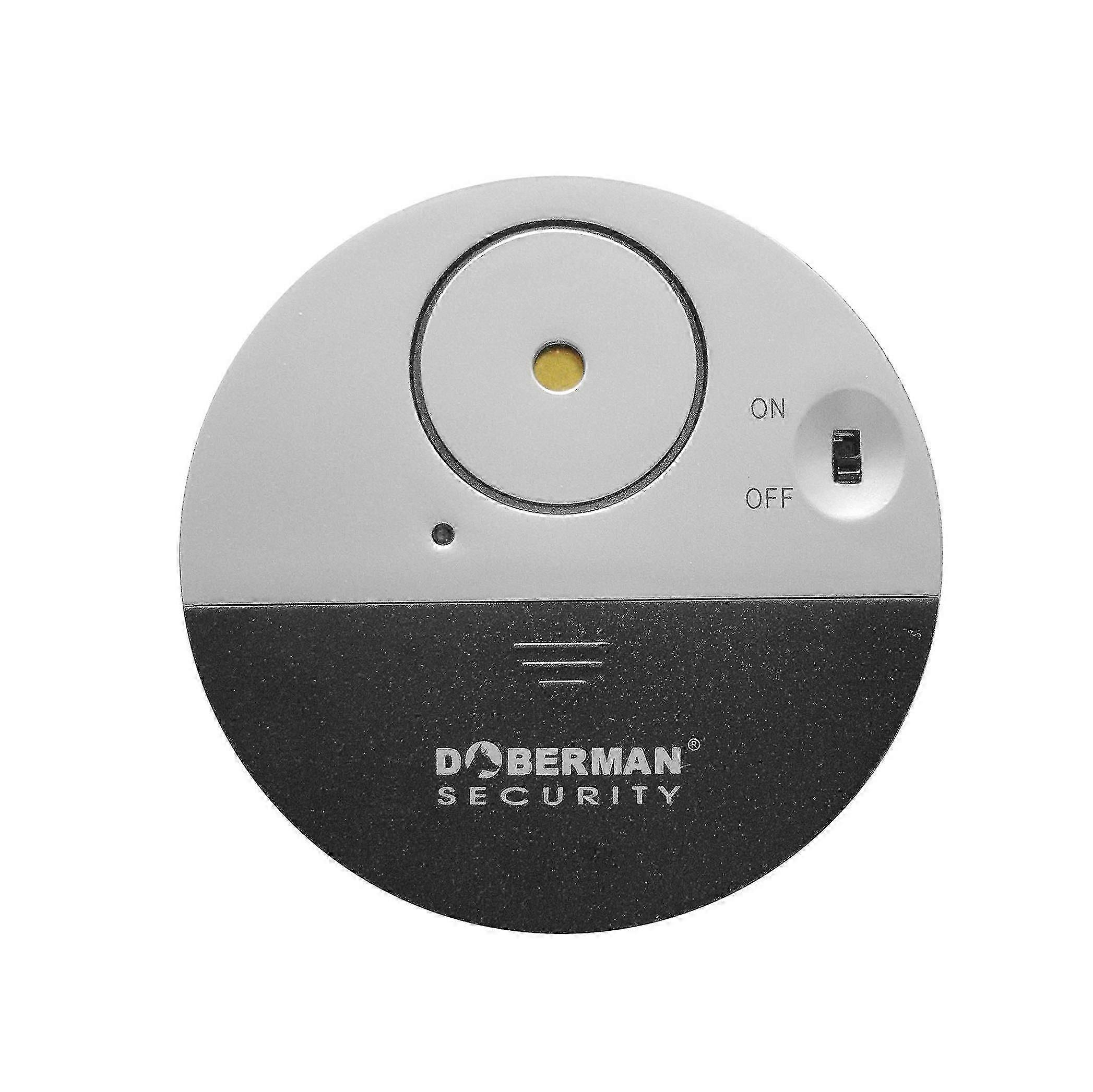 Electronic Wireless Vibration Sensor Home Security Door Window Alarm 100db