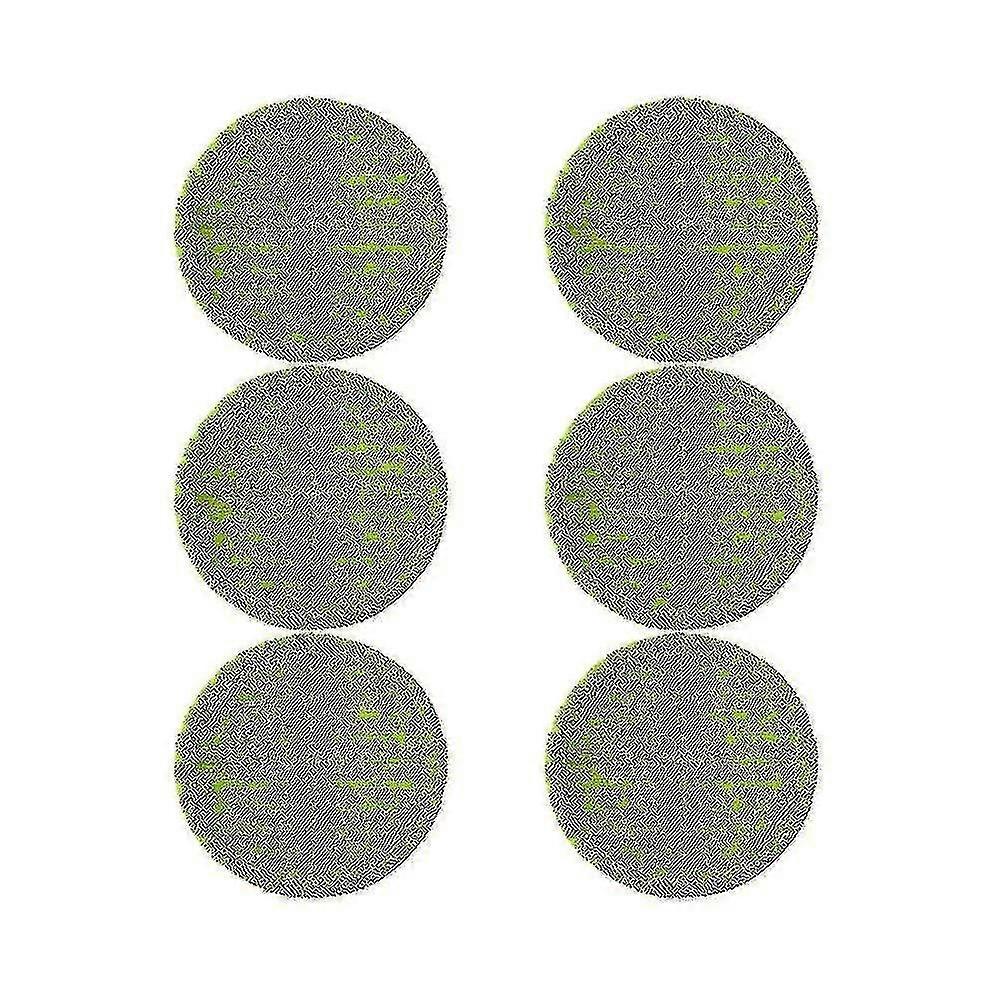 6 Pcs Replacement Pad For Cordless Electric Rotary Mop Sweeper_