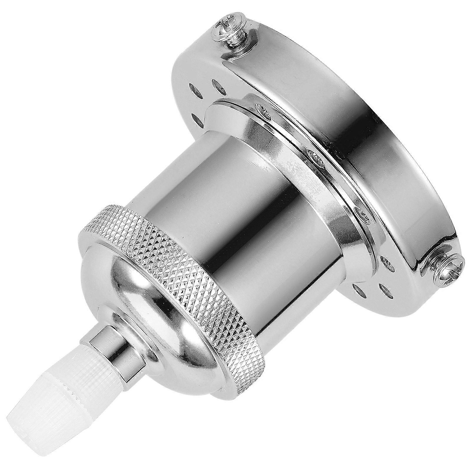 Vintage Hanging Light Socket Lamp Base Retro Style Pendant Lamp Socket (E27) Silver