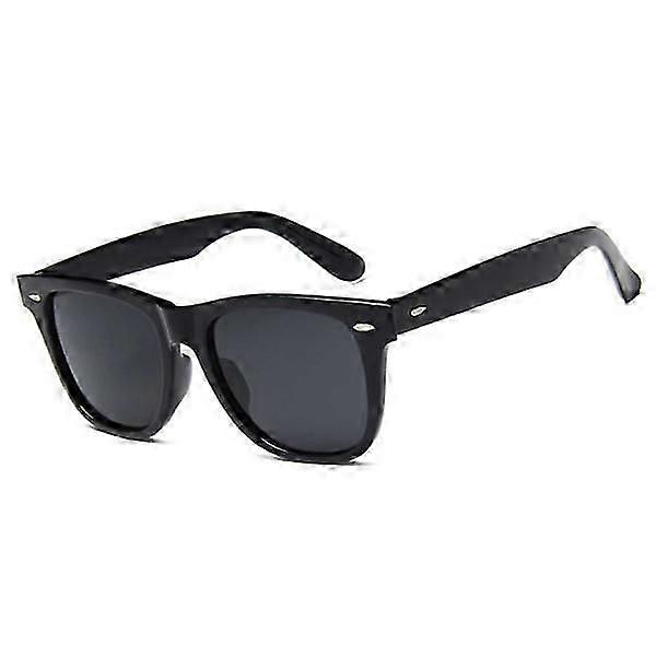 Sorte Wayfarer solbriller sort glas sort