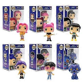 6PCS Demon Movie Hunters Action Figures Set - Collectible Vinyl Dolls | Gift for Fans & Collectors 2025