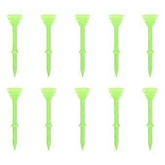 10 Stück Golf-Tees, Golf-Spikes, austauschbare Golf-Tees, Golf-Trainingszubehör