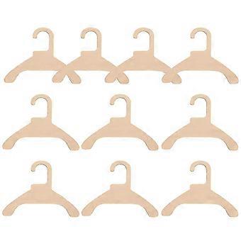 10 Pcs Wooden Pet Apparel Hanger Dog Clothing Hanging Rack Pet Dress Pants Hanger 2026 New
