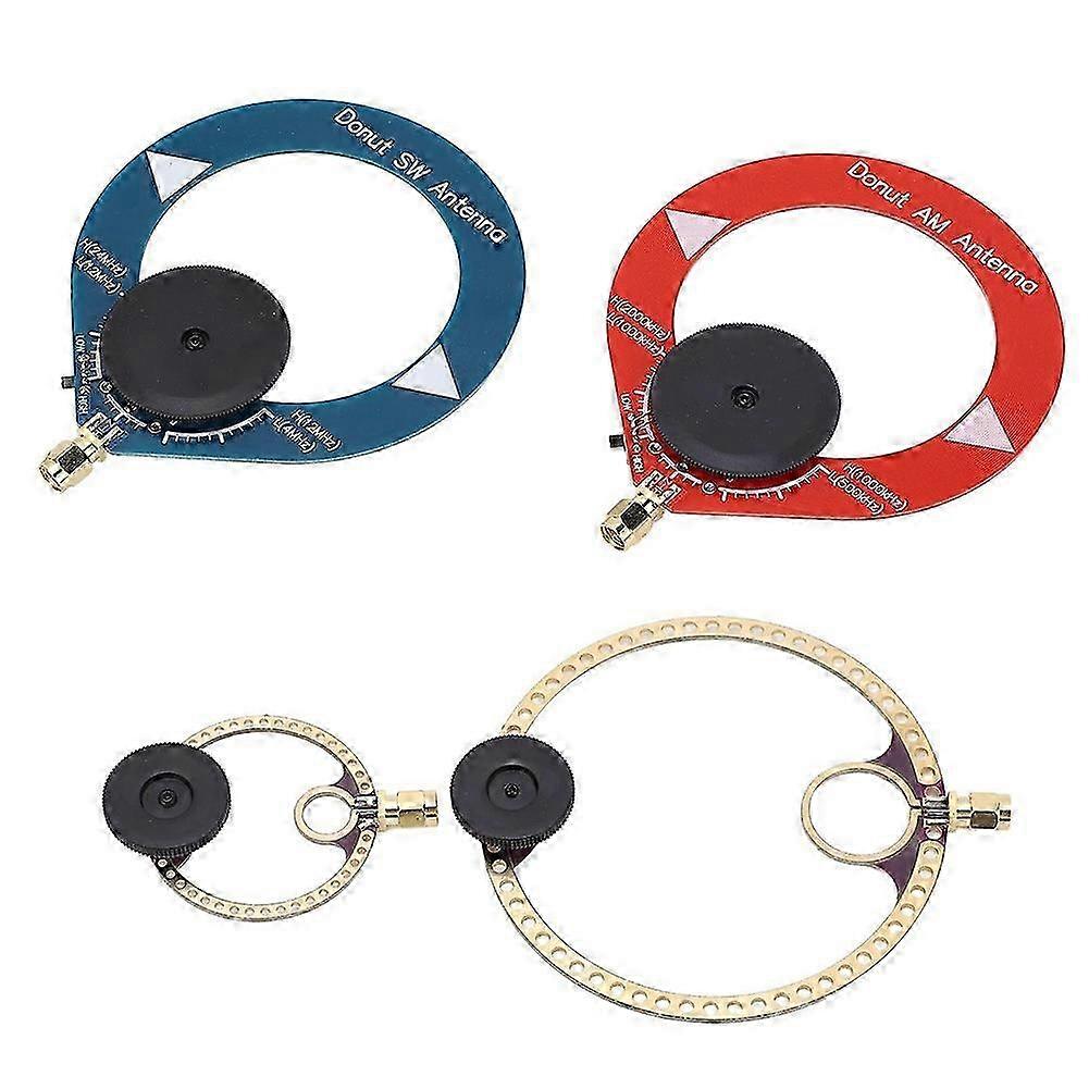 Mini Transceiver Loop Antenna Enhanced PCB Design compatible with Optimal AM MW