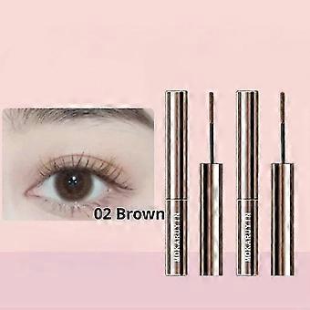 Waterproof Smudge-Proof Curling Mascara with Ultra-Fine Brush for Defined Lashes