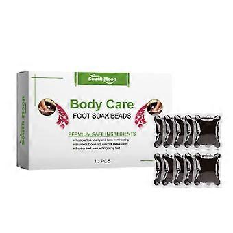 South Moon Body Care Beads met plantenextracten, milde en hydraterende voetverzorgingsparels voor in bad.