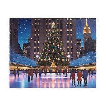 Rockefeller Center Christmas Puzzle, Stocking Stuffer and Holiday Gift FBL-111