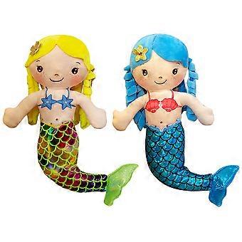 Stuffed Mermaid Dolls 2Pcs Mermaid Doll Toys for Home Use