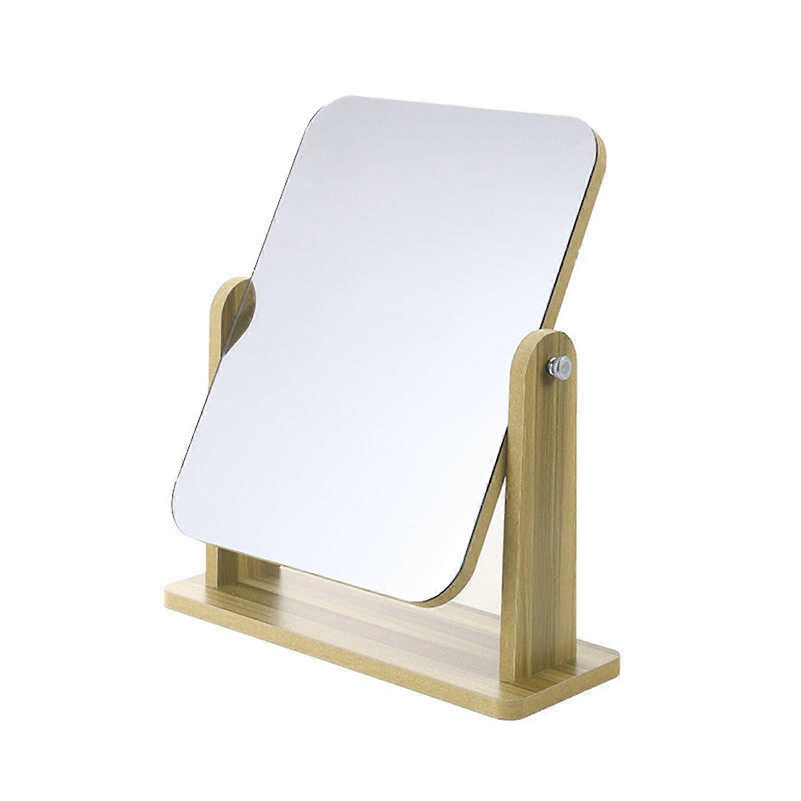 Rectangle Cosmetic Mirror with Rotatable Design for Home