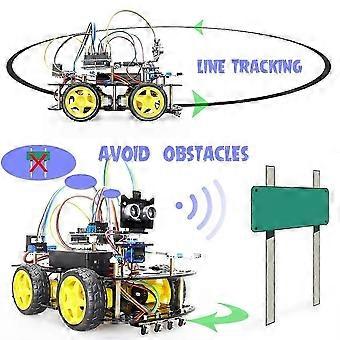 Intelligent robot car programming kit for Arduino  A great learning and development kit for the complete automation of robots-SNNGV