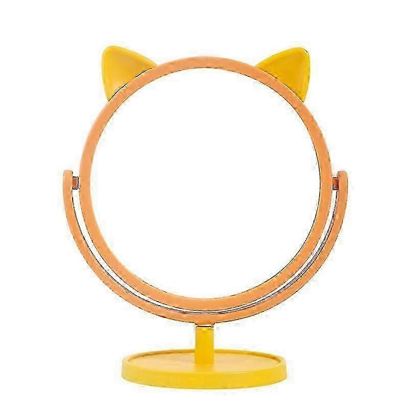 HD Rotating Cat Ear Makeup Mirror