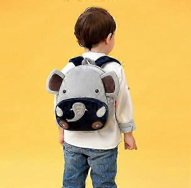 Children's backpack, S35, plush material with adjustable shoulder straps