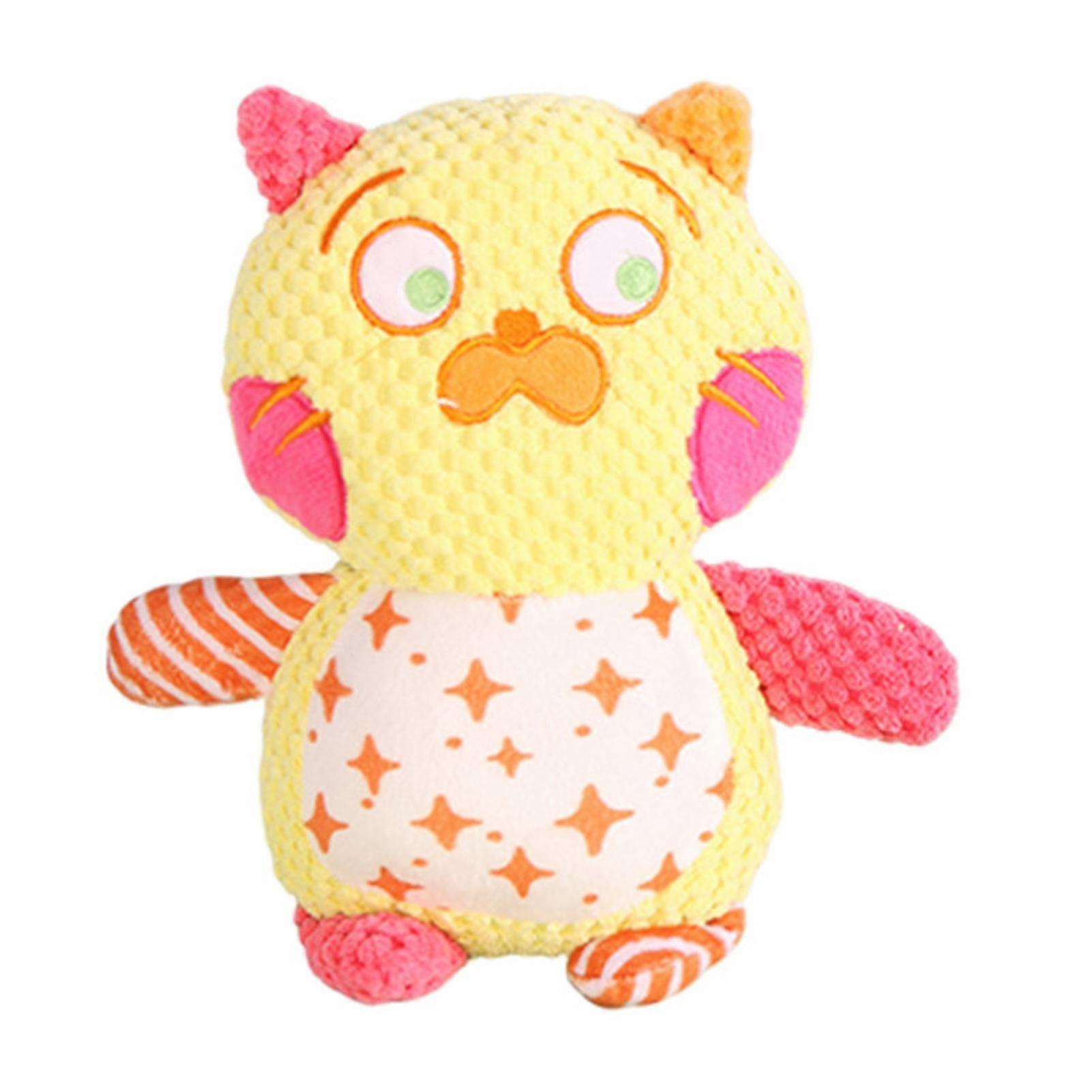 Plush Animal Toy Squeaky Bite Resistant