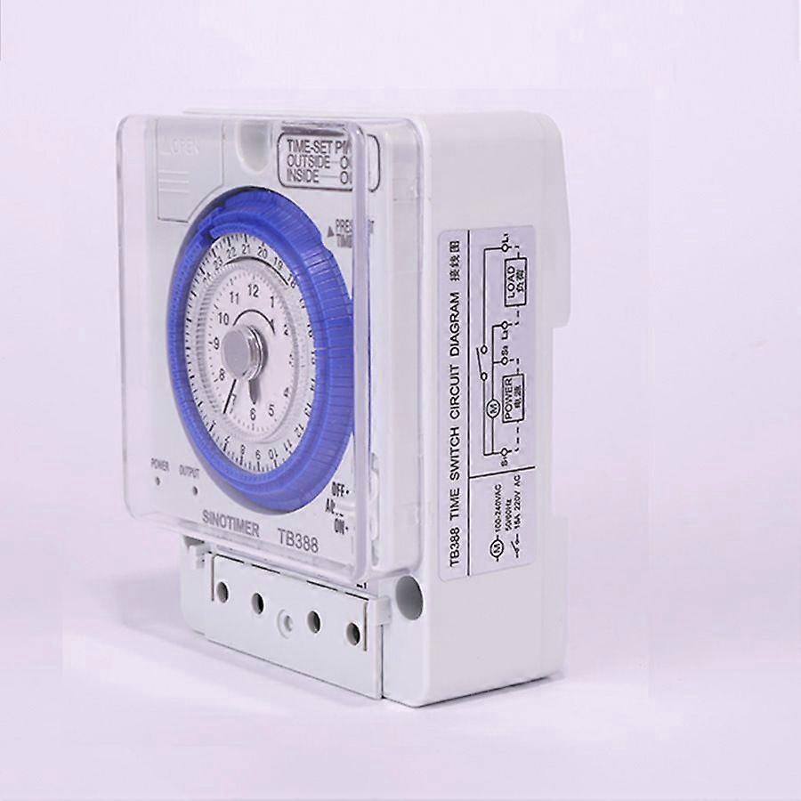 Mechanical Timer,  Time Control Switch Kitchen Timer Portable Precise Timer Time Control Switch for Outdoor Home Kitchen(1pcs, white)
