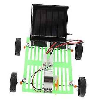 DIY Solar Powered Car Kit for STEM Learning, Educational Solar Car Assembly Model Science Project