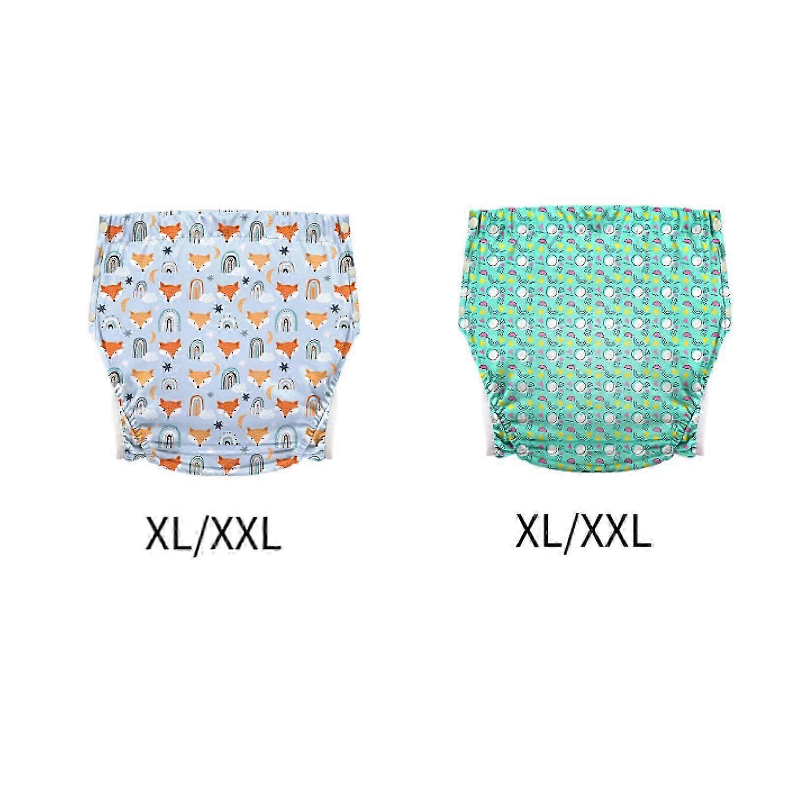 Elastic Fitted Reusable Incontinence Pants