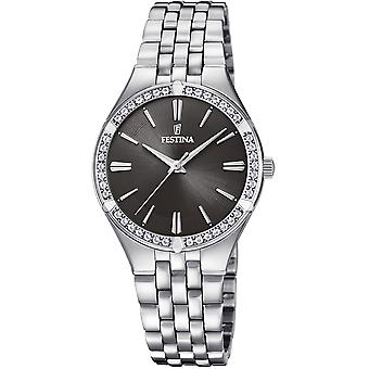 Festina Petite Quartz Analog Women's Watch avec Bracelet en acier inoxydable F20223/2