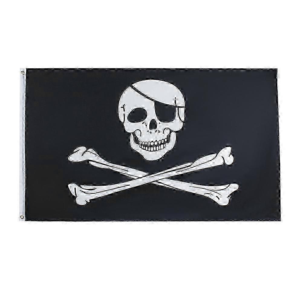 Durable Pirate Skull Halloween Decor Set-y11
