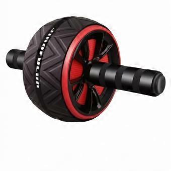 Abdominal Roller with Assistance Rope Non-Slip Exercise Wheel with Knee Pad
