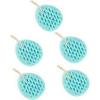 2 Pcs Kids Mesh Bath Poufs Sponges Small Shower Puff Balls Body Exfoliating Sponge Scrubber Bath Loofahs Body Exfoliator-bj