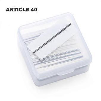 40pcs Eye Lashes Glue Strips Double Self-Adhesive Glue-Free No Eyelash Glue Strip