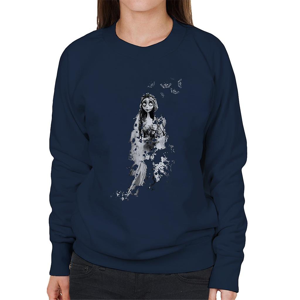 Corpse Bride Emily Butterflies Women's Sweatshirt