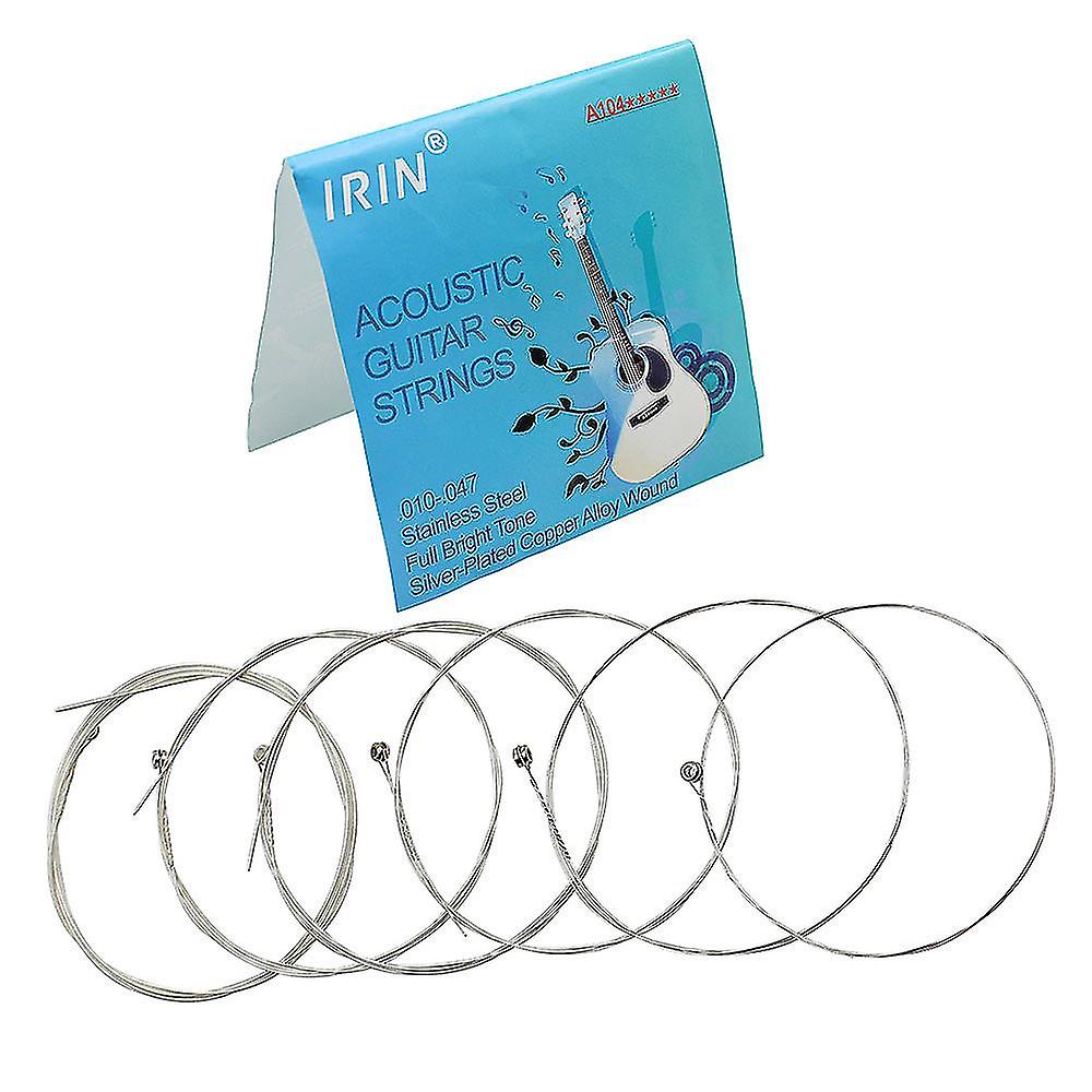 A104 Acoic Guitar Strings 6pcs/set Alloy String Guitar S Replacement 0
