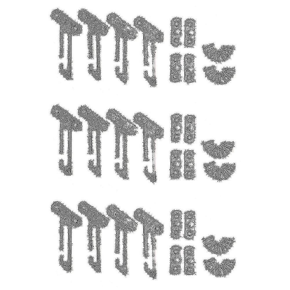 12 Pack Window Restrictor Locks Window Restrictor Hook Stainless Steel Child Lock Restrictor With S